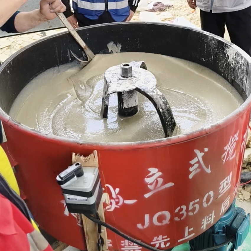 唐河汽轮机余热压缩机导热油设备底座耐高温环氧树脂灌浆料